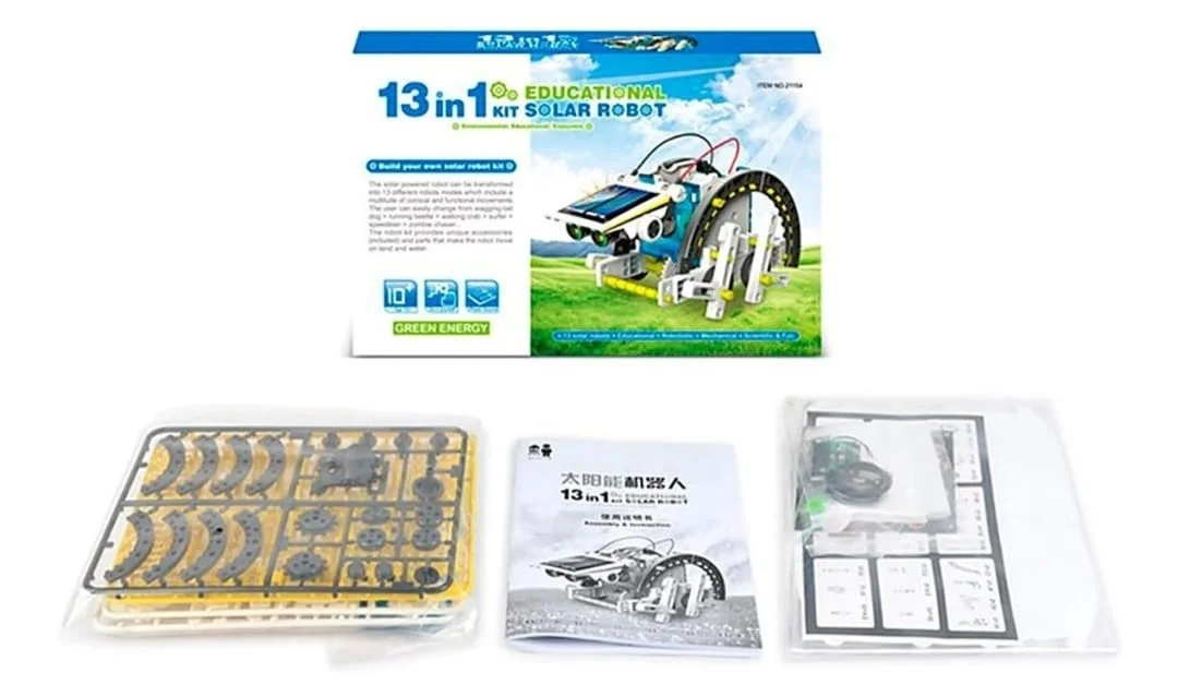 Kit Robot Éducatif 13 en 1 à Énergie Solaire 🌞🤖 – Image 4