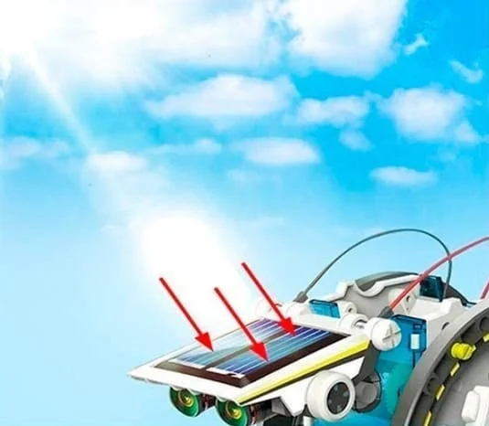 Kit Robot Éducatif 13 en 1 à Énergie Solaire 🌞🤖 – Image 2