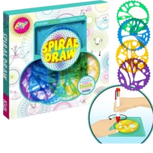 Kit Spirographe – Dessins Géométriques Créatifs