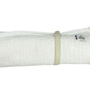 Lange coton bio blanc