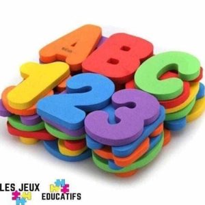 Lettres Et Chiffres Pour Le Bain