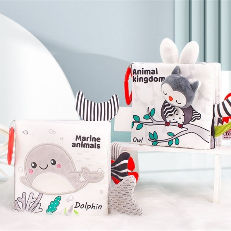 Livre D’éveil En Tissu