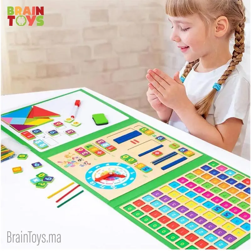 Livre d’activités d’apprentissage en bois