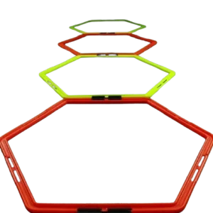 Lot de 6 cerceaux – Octogonal Multicolore