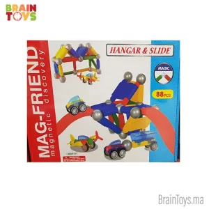 Jeux Magnétiques de construction 88pcs-MAG FRIEND