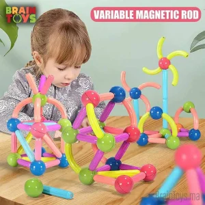 Ensemble de construction magnétique