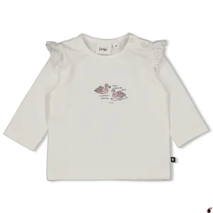 T shirt Swanlake Blanc