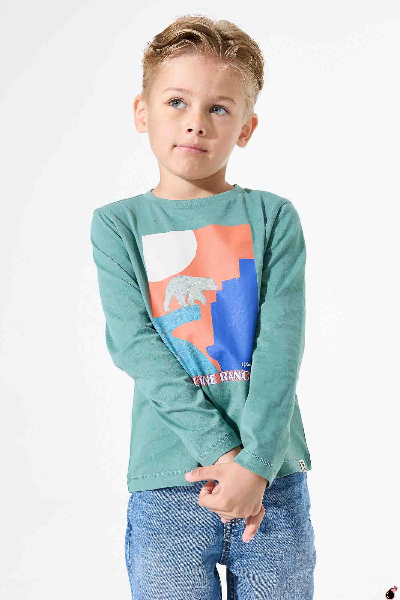 T Shirt Salvatore Vert – Image 2