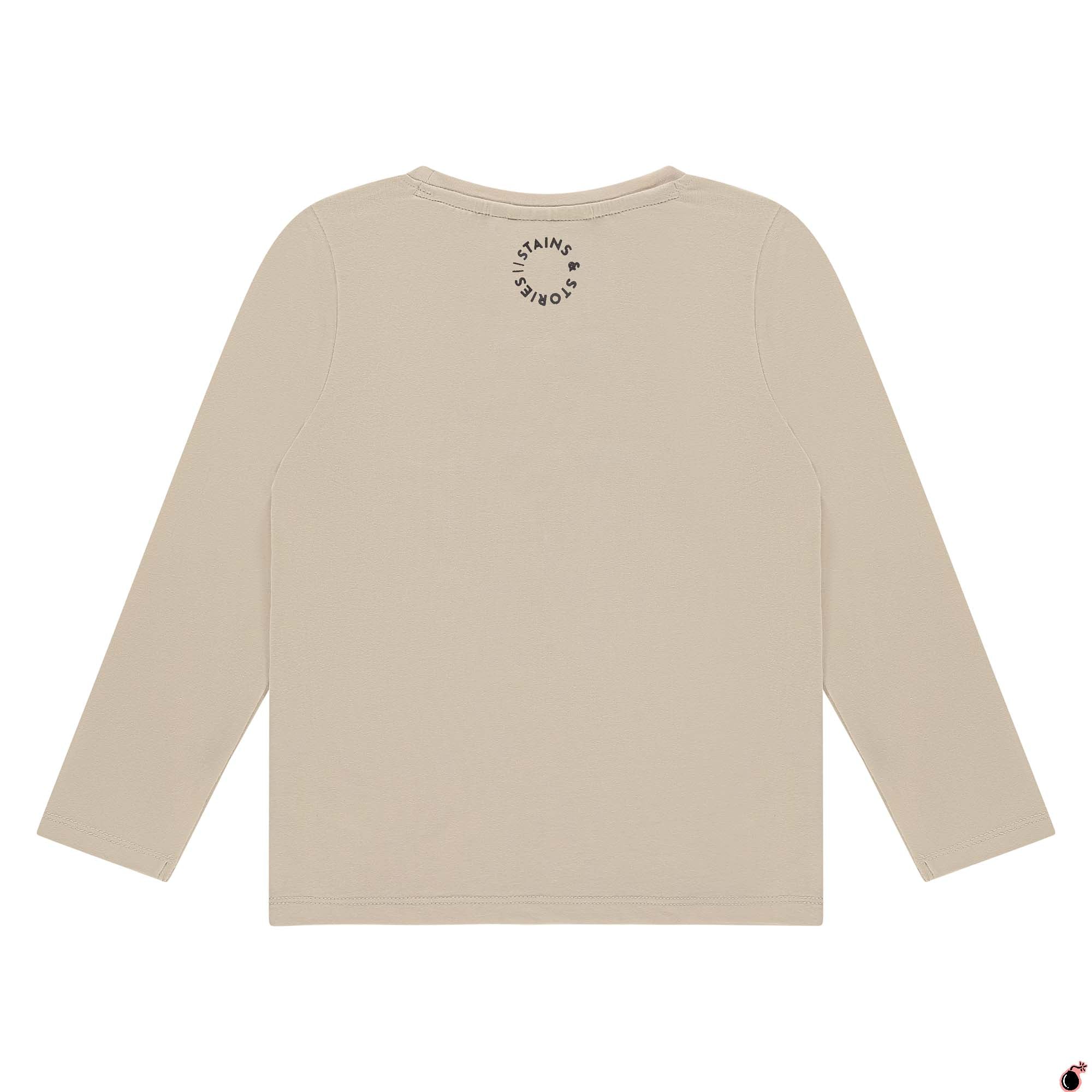 T Shirt Gaïa Beige – Image 2