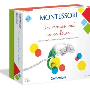 Montessori j&rsquo;apprends les couleurs