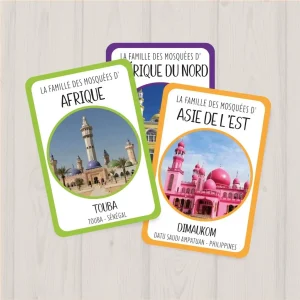 Les Mosquées du Monde : un jeu de cartes éducatif dès 3 ans !