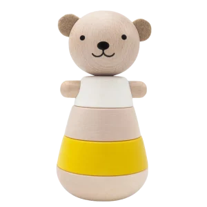 Ours empilable jaune