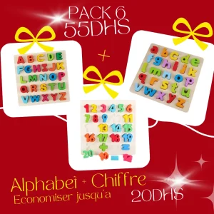 Pack 6 : Alphabet & chiffre