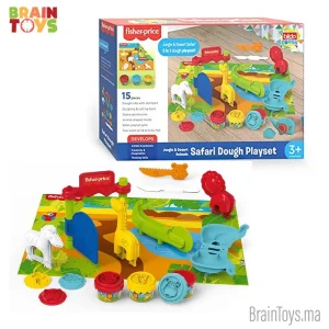Ensemble d&rsquo;outils éducatifs pour la pâte Fisher Price