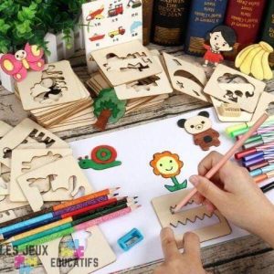 Pochoirs De Dessin Maternelle