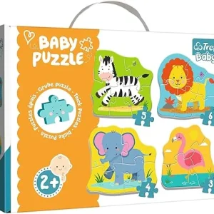 Premier Puzzle pour bébé 2ans – Animaux sauvages