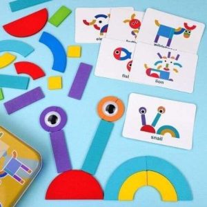 Puzzle De Forme Montessori