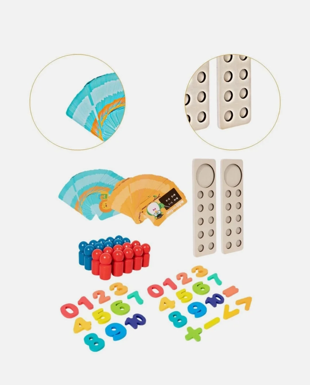 Puzzle Arithmétique en Bois – Apprentissage Mathématique – Image 2