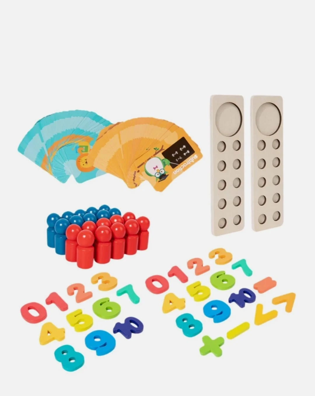 Puzzle Arithmétique en Bois – Apprentissage Mathématique – Image 3