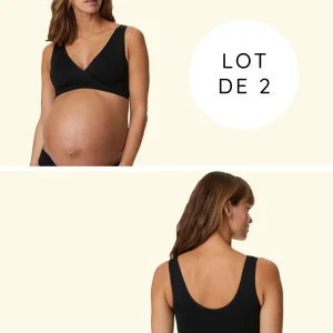 Pack of 2 - Maternity & Nursing Bralette