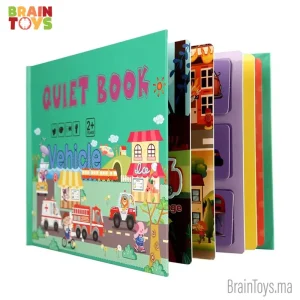 Quiet Book livre – Transport