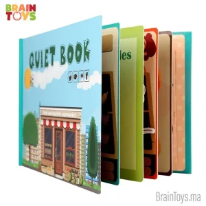 Quiet Book livre – les légumes