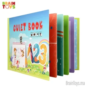 Quiet Book livre –  les chiffres