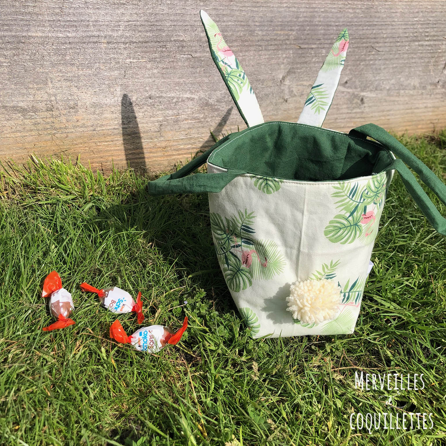 Panier de Pâques – « Flamants roses » – Image 2