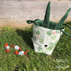 Panier de Pâques – « Flamants roses »