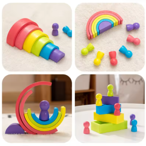 Set de Construction Montessori Rainbow