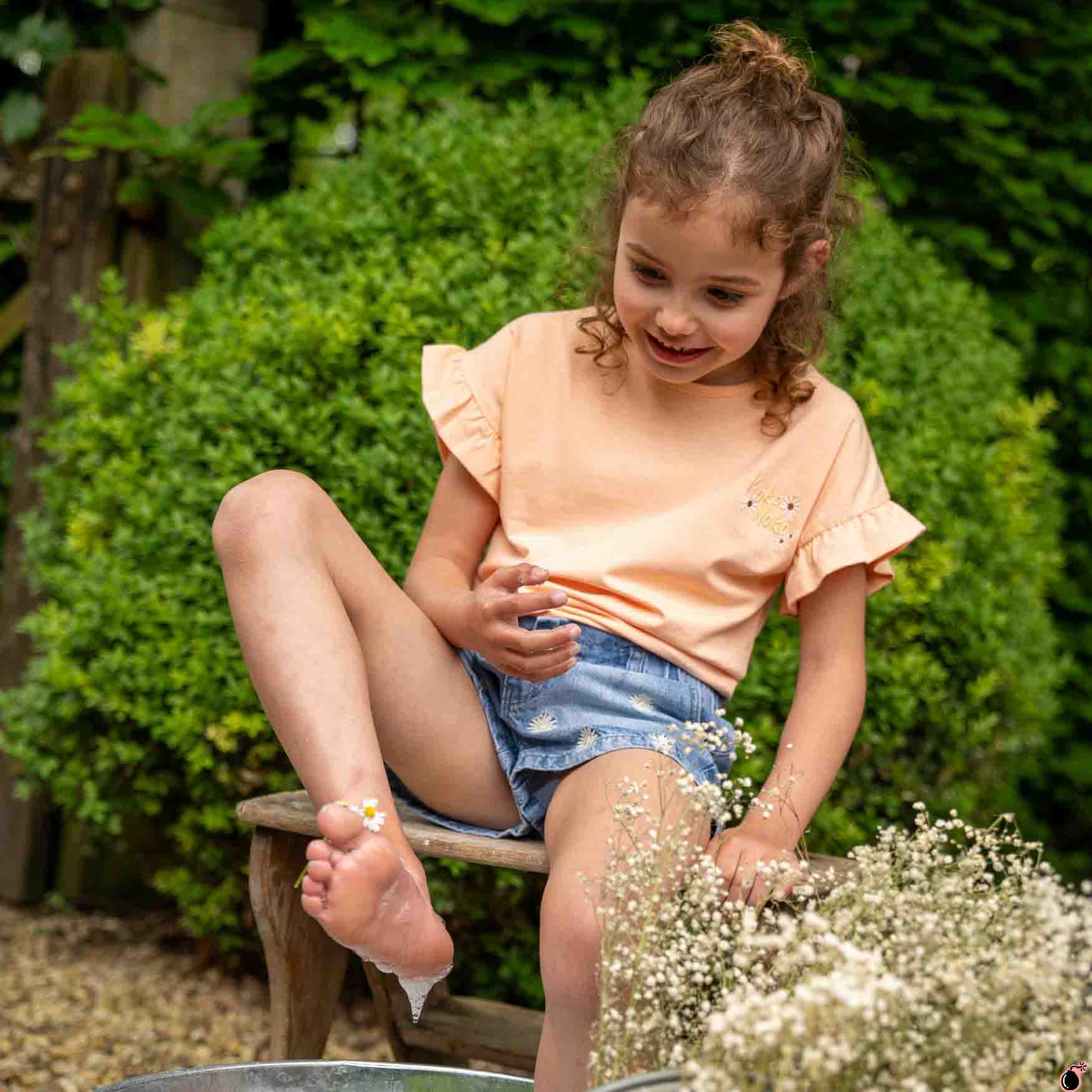 T shirt Frauke Pêche – Image 2