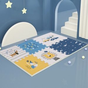 Tapis à carreaux modulable