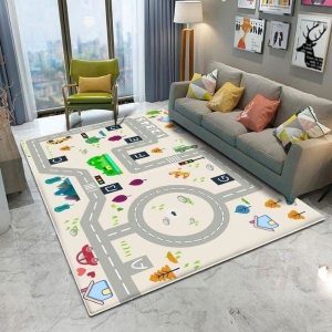 Tapis de jeu avec Route