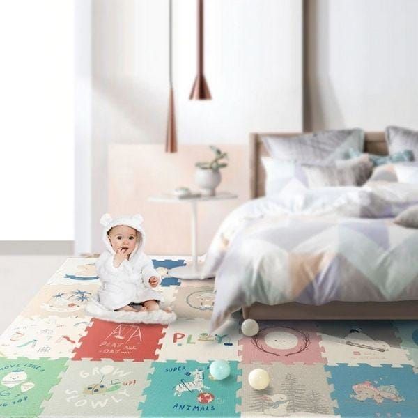 Tapis de jeu bébé Puzzle