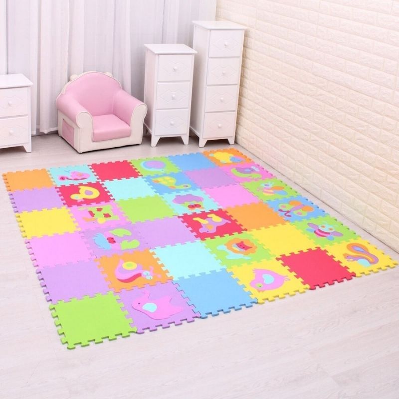 Tapis de jeu Chambre de bébé Fille