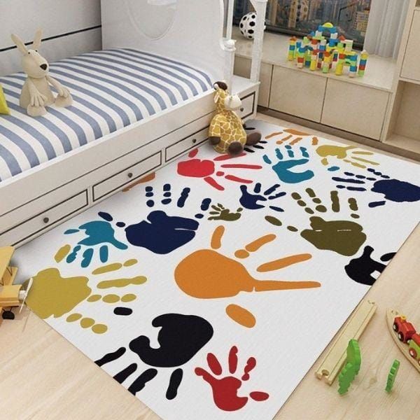 Tapis de jeu Empreinte Multicolore – Image 2