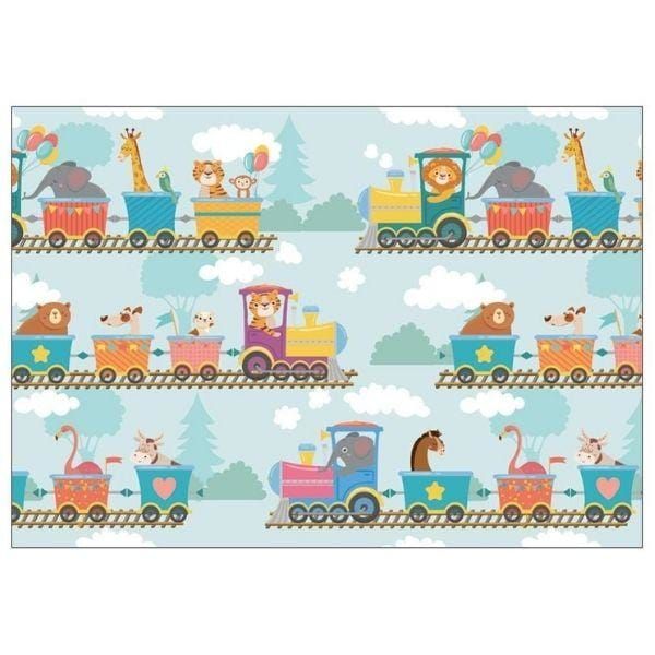 Tapis de jeu Train Multi-couleurs – Image 5