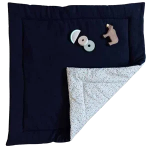 Tapis d'éveil bleu nuit