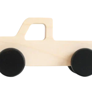 Truck en bois noir