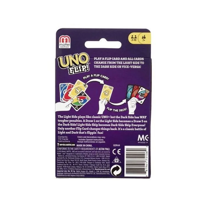 Jeu de cartes Uno FLIP – Image 4